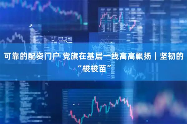 可靠的配资门户 党旗在基层一线高高飘扬｜坚韧的“梭梭苗”